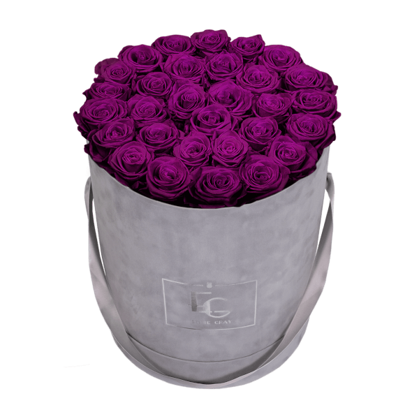 CLASSIC INFINITY ROSEBOX | VELVET PLUM | L