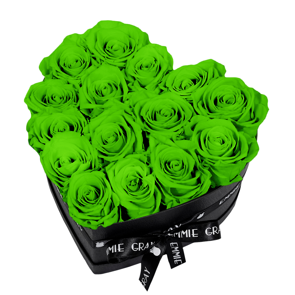 CLASSIC INFINITY ROSEBOX | GREEN GLOW | M