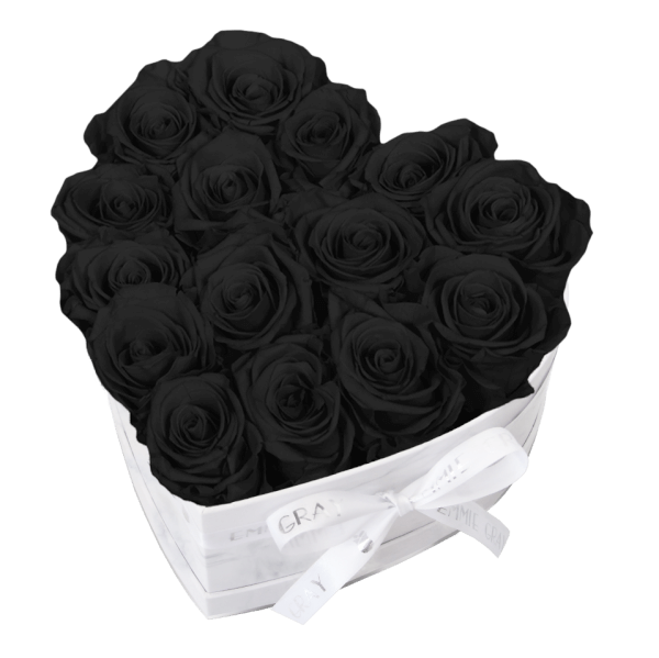 Classic Infinity Rosebox | Black Beauty | M