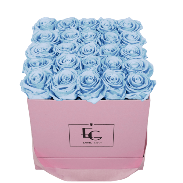 CLASSIC INFINITY ROSEBOX | BABY BLUE | M