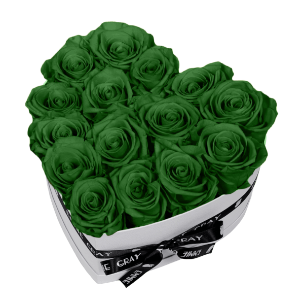 CLASSIC INFINITY ROSEBOX | EMERALD GREEN | M