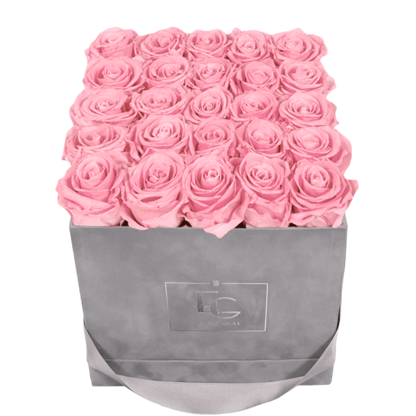 CLASSIC INFINITY ROSEBOX | BRIDAL PINK | M