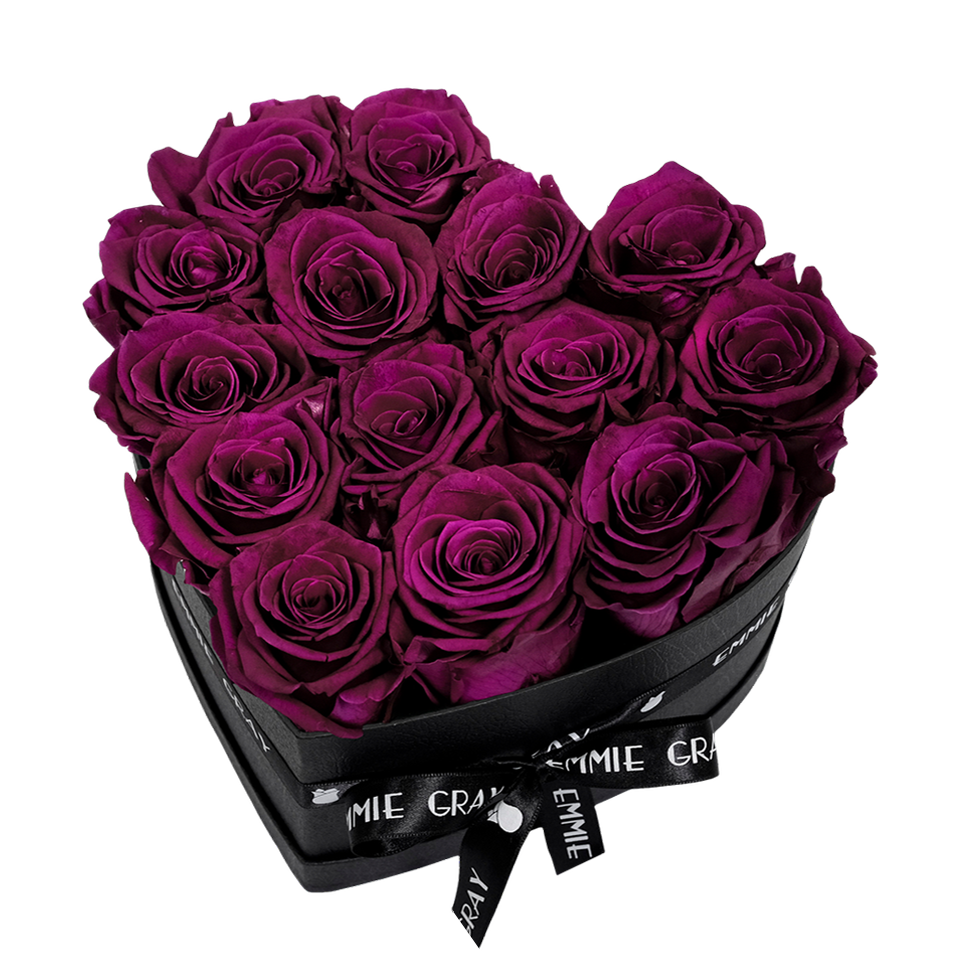 CLASSIC INFINITY ROSEBOX | VELVET PLUM | M