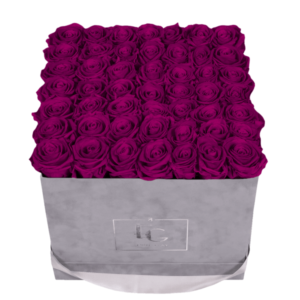 CLASSIC INFINITY ROSEBOX | VELVET PLUM | L