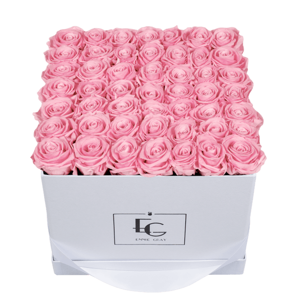 CLASSIC INFINITY ROSEBOX | BRIDAL PINK | L