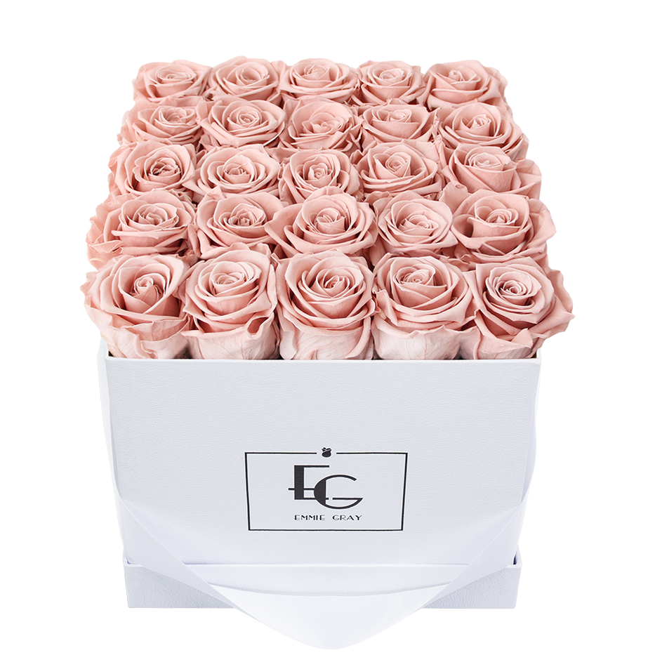 Classic Infinity Rosebox | Antique Pink | M
