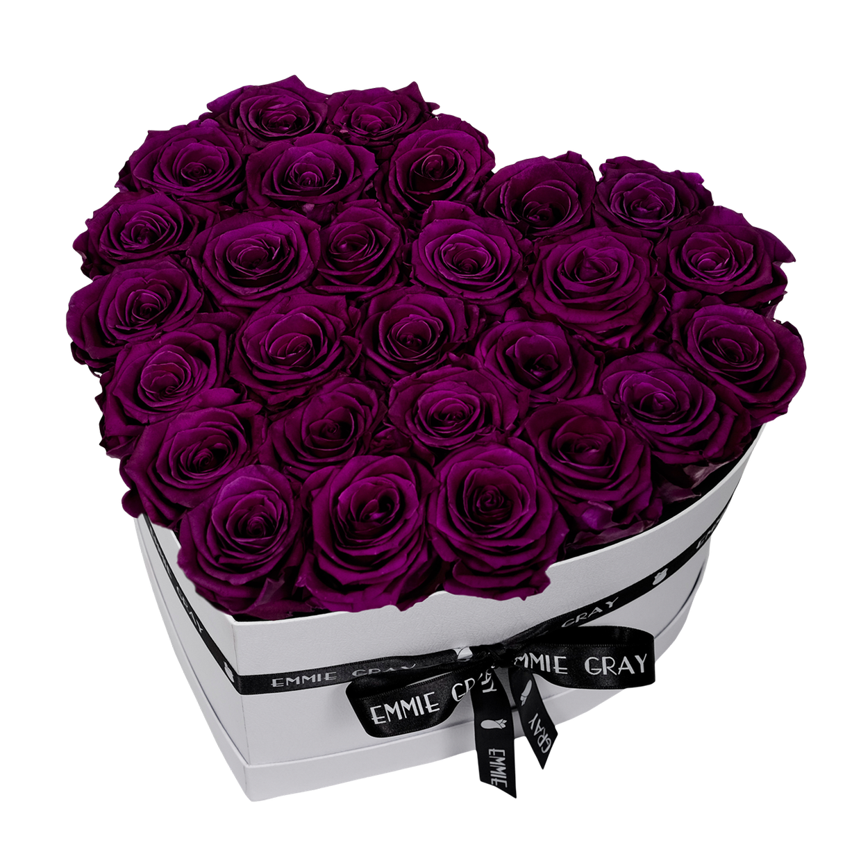 CLASSIC INFINITY ROSEBOX | VELVET PLUM | L