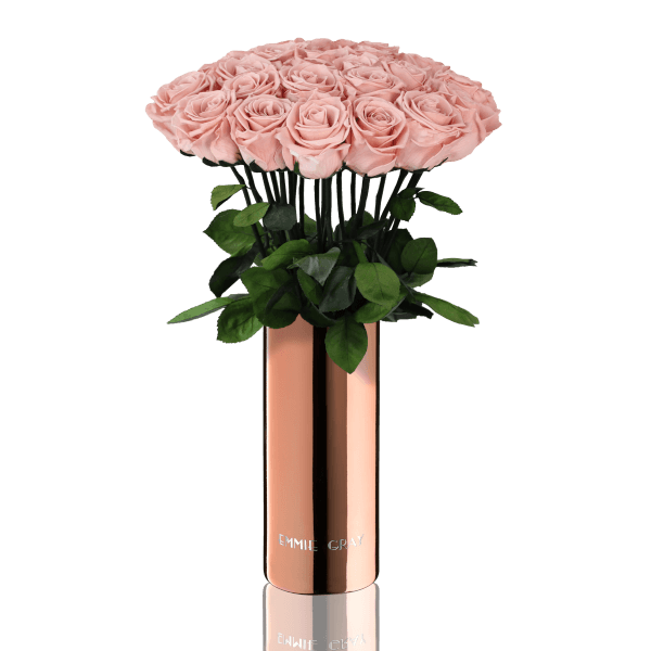 Classic Vase Set | Antique Pink | 15 ROSES