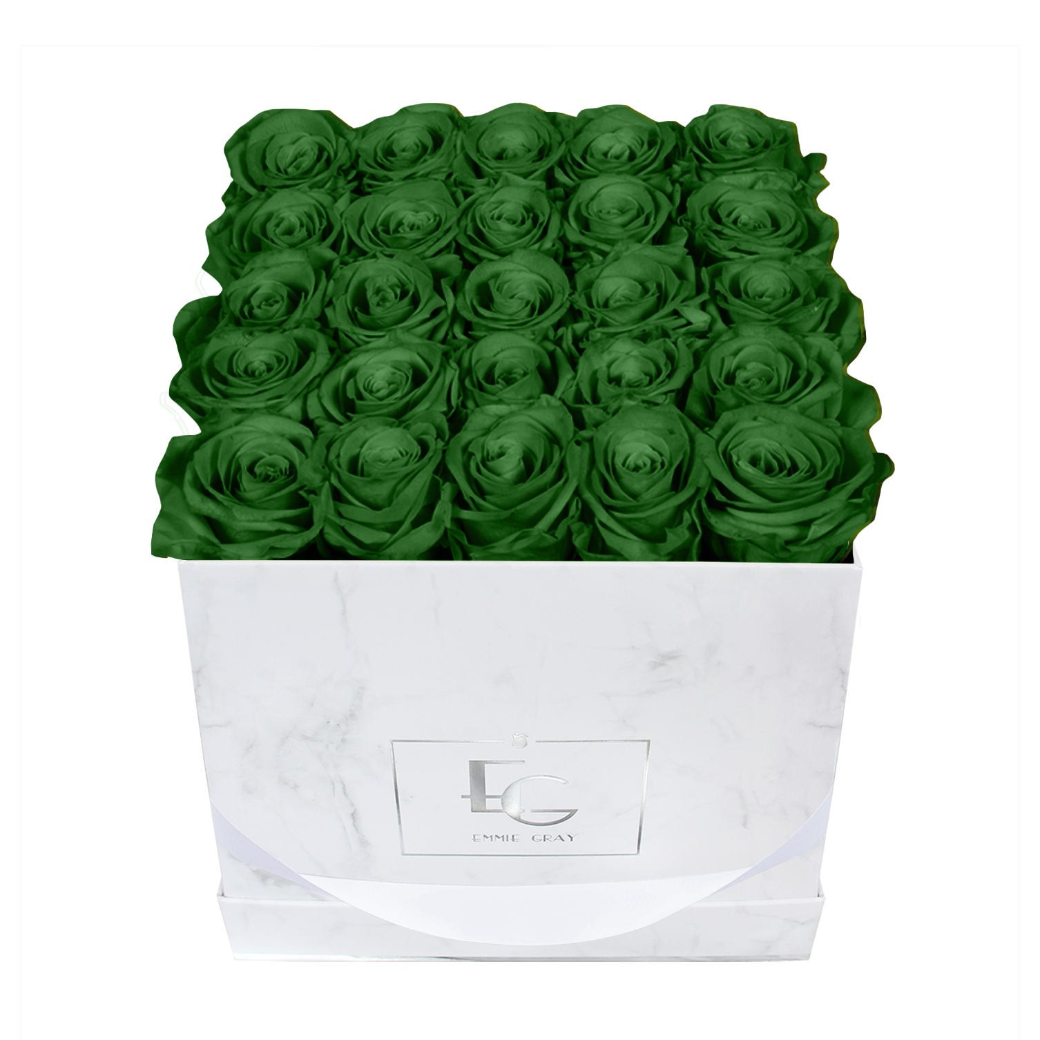Classic Infinity Rosebox | Emerald Green | M