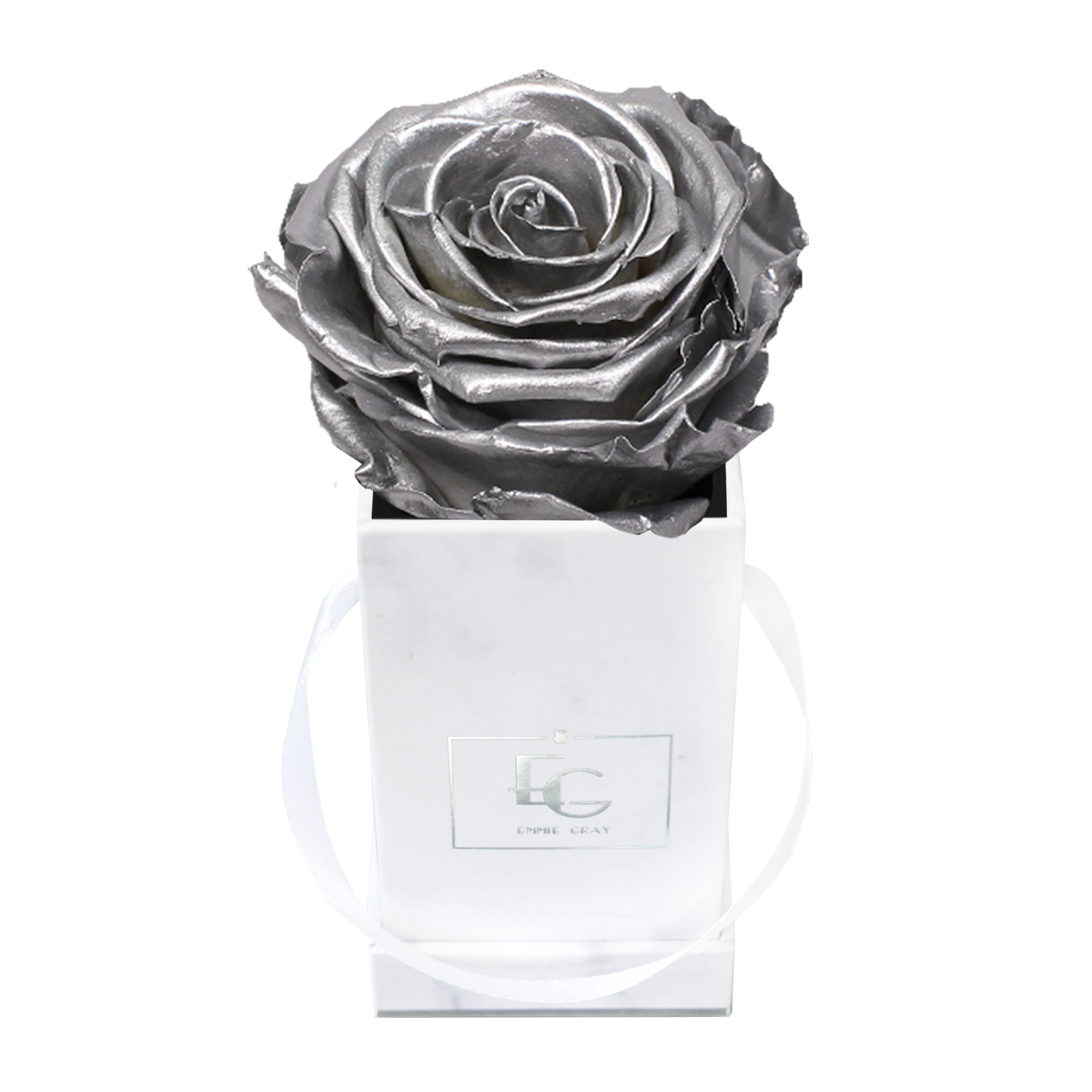 Classic Infinity Rosebox | Silver | XXS