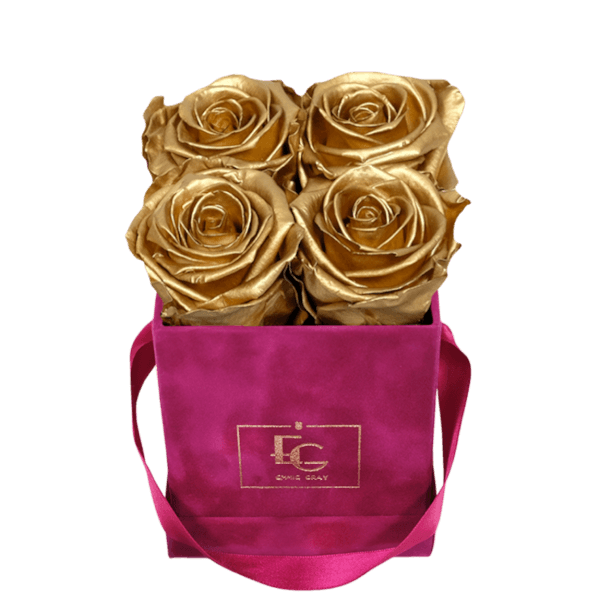 CLASSIC INFINITY ROSEBOX | GOLD | XS