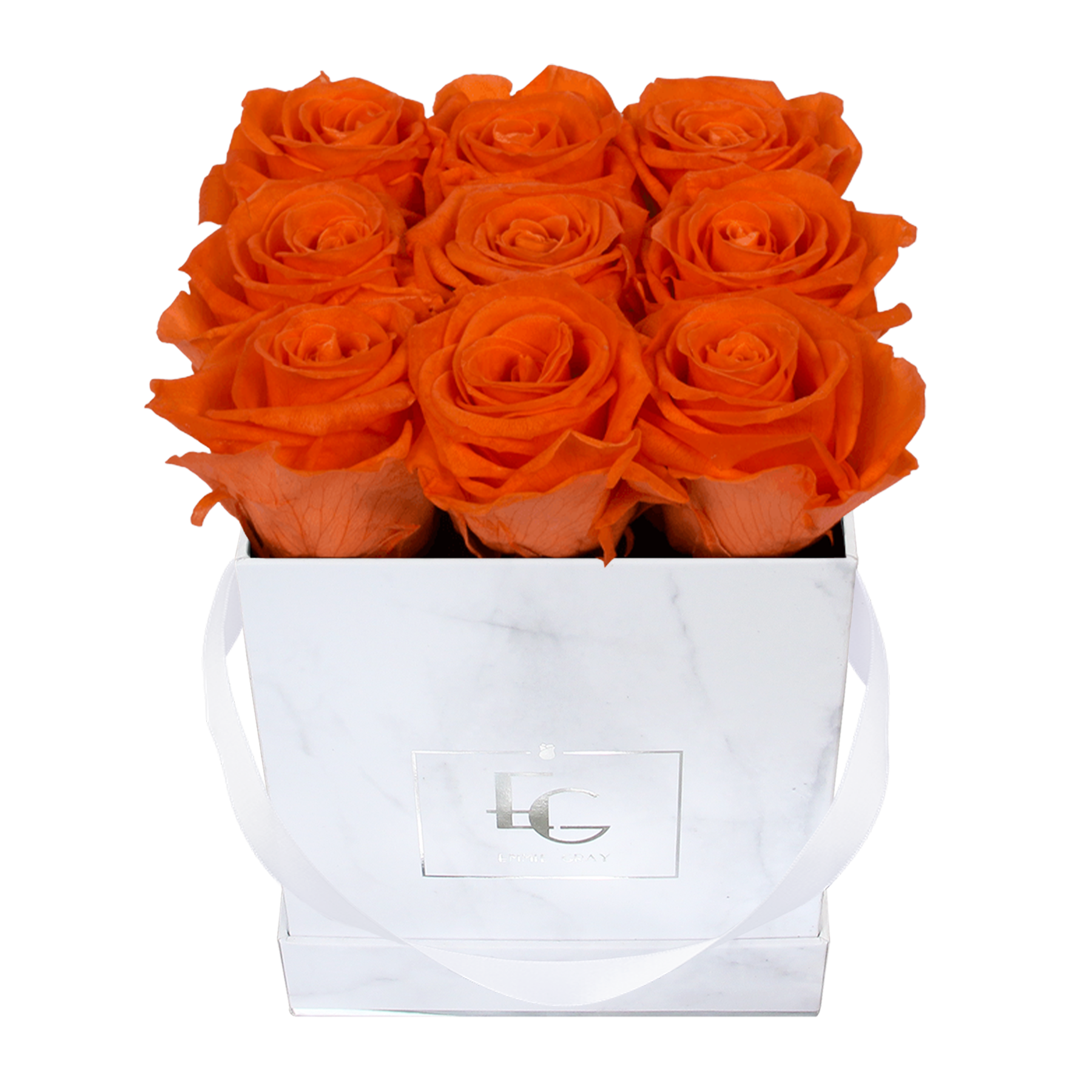 Classic Infinity Rosebox | Orange Flame | S