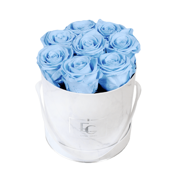 CLASSIC INFINITY ROSEBOX | BABY BLUE | S