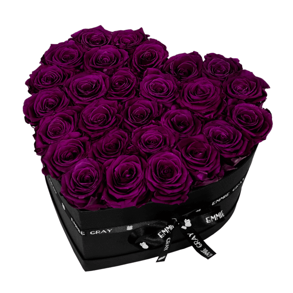 CLASSIC INFINITY ROSEBOX | VELVET PLUM | L