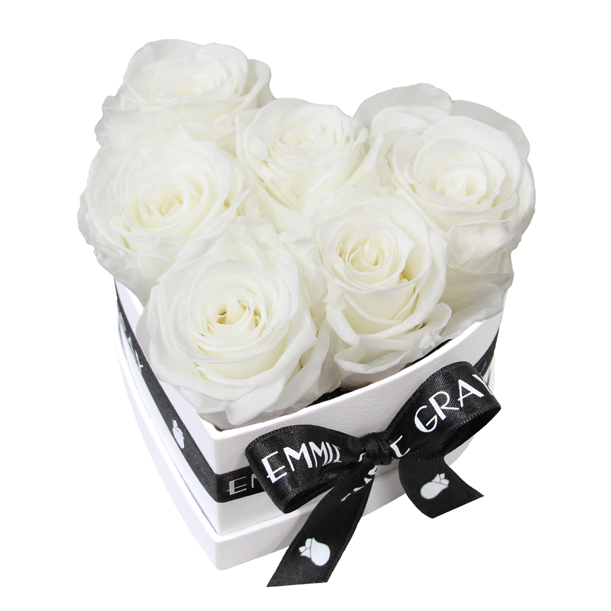 Classic Infinity Rosebox | Pure White | S