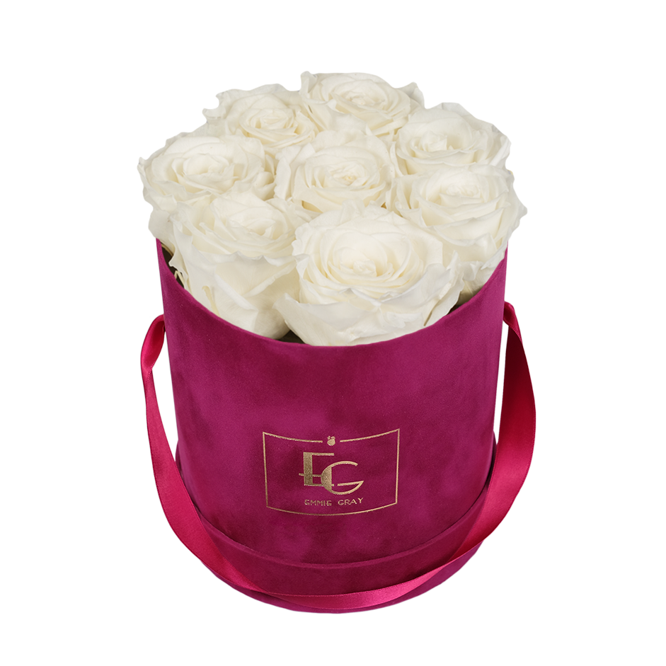 CLASSIC INFINITY ROSEBOX | PURE WHITE | S