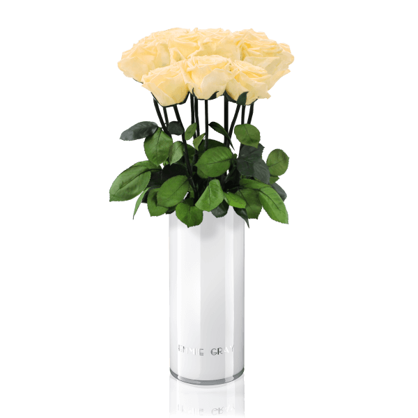 Classic Vase Set | Champagne | 10 ROSES