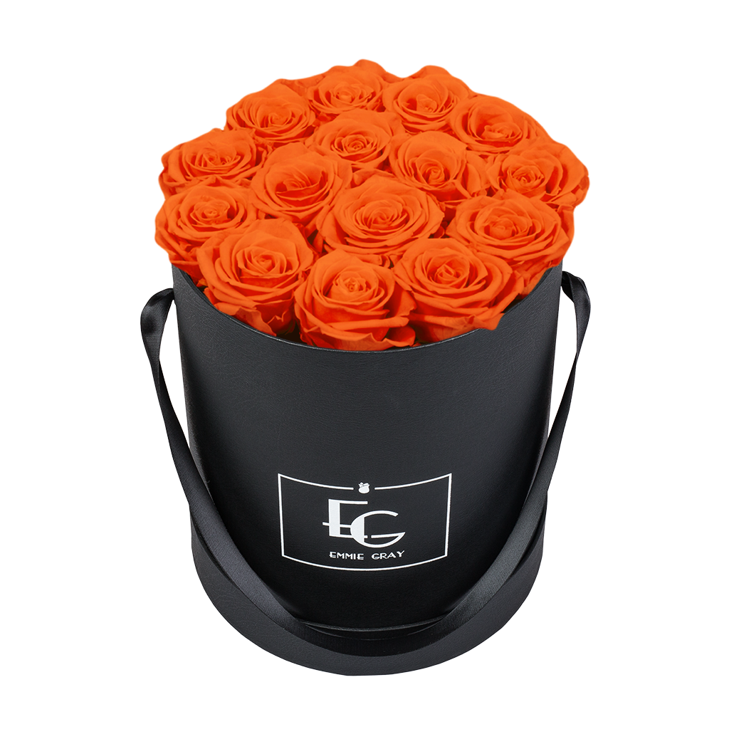 CLASSIC INFINITY ROSEBOX | ORANGE FLAME | M