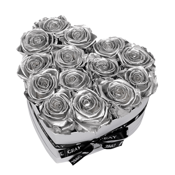 CLASSIC INFINITY ROSEBOX | SILVER | M