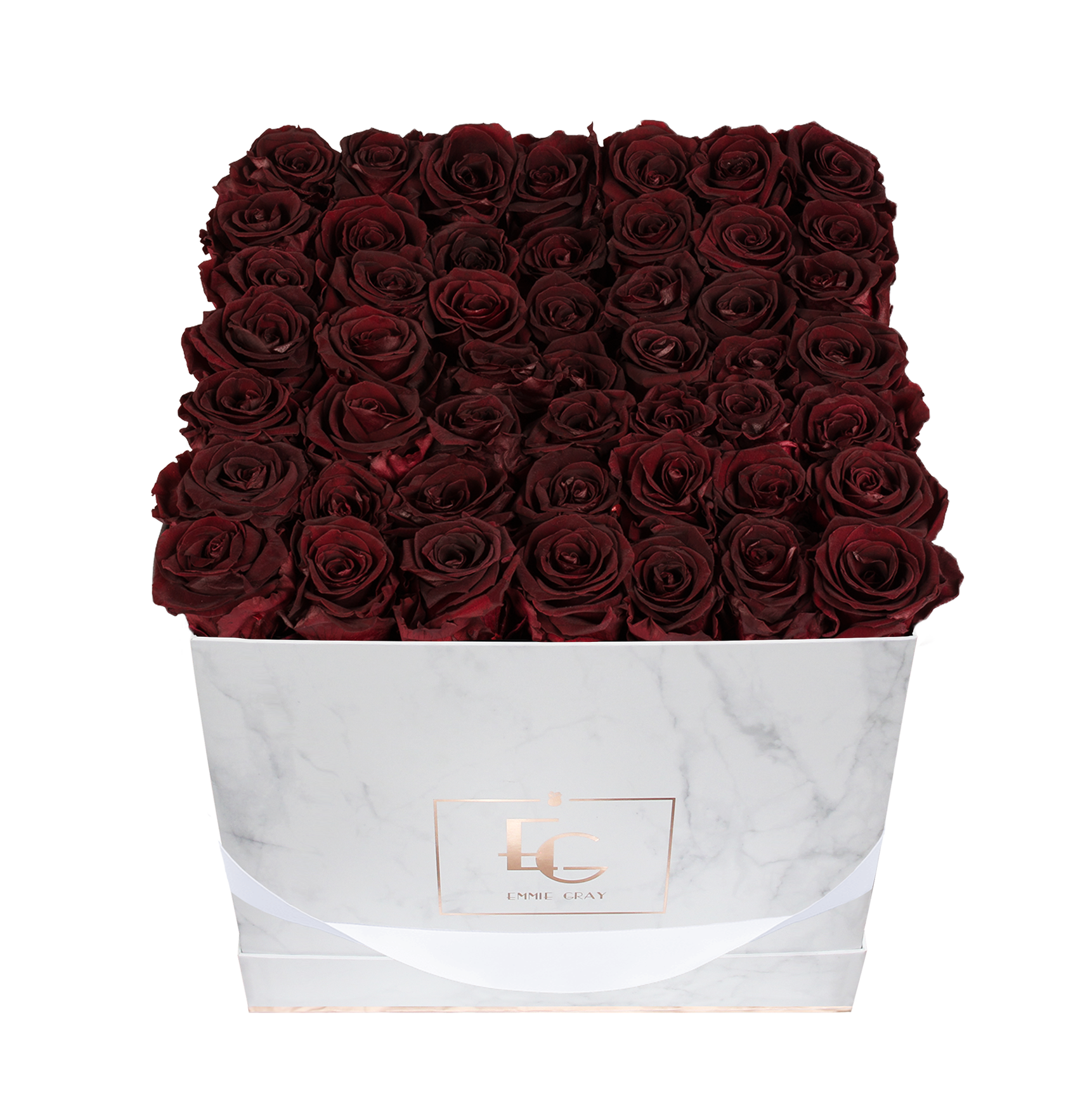 Classic Infinity Rosebox | Burgundy | L