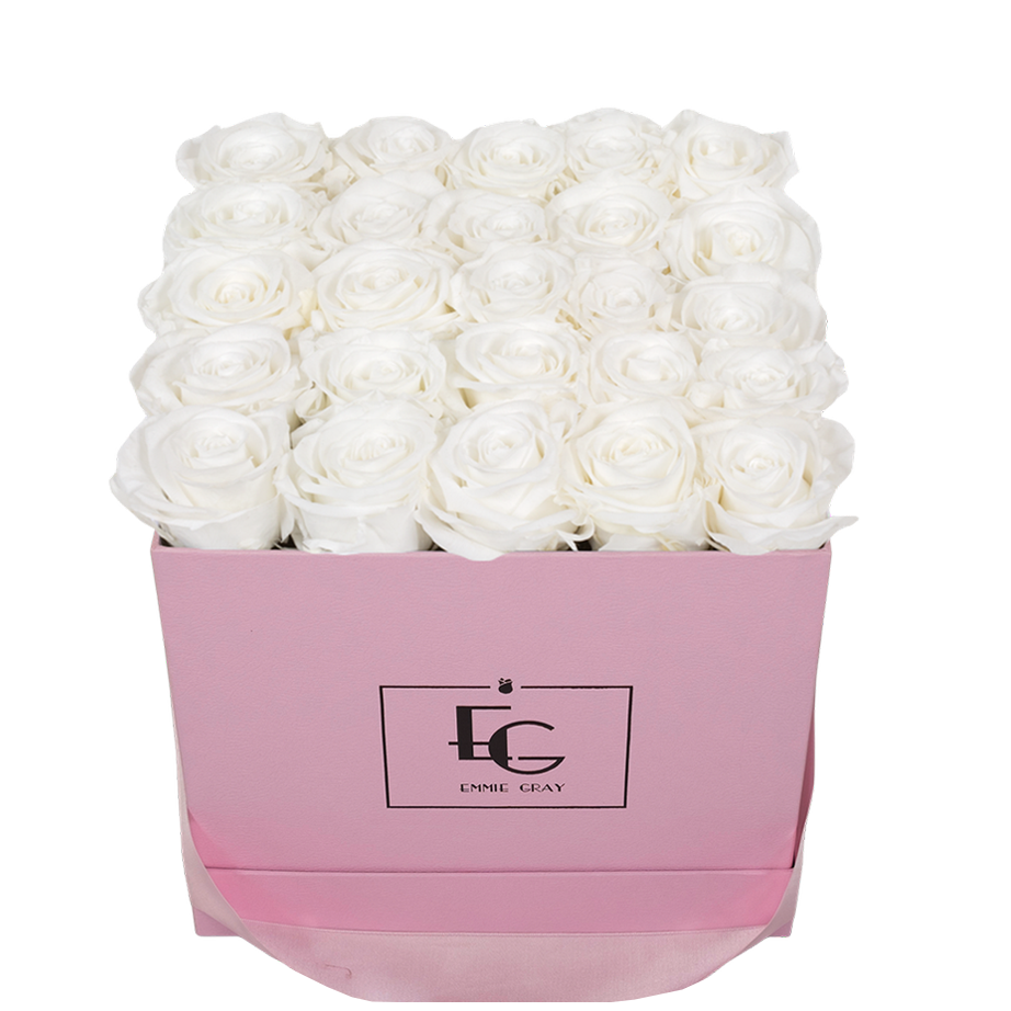 CLASSIC INFINITY ROSEBOX | PURE WHITE | M