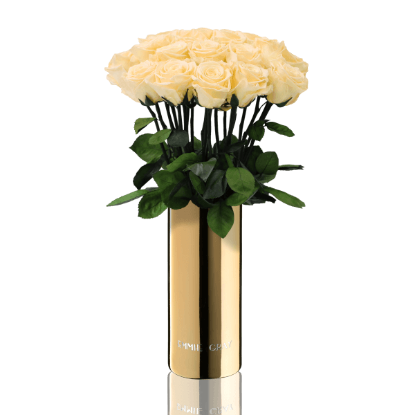 Classic Vase Set | Champagne | 15 ROSES
