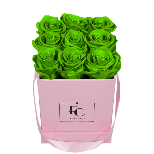 CLASSIC INFINITY ROSEBOX | GREEN GLOW | S