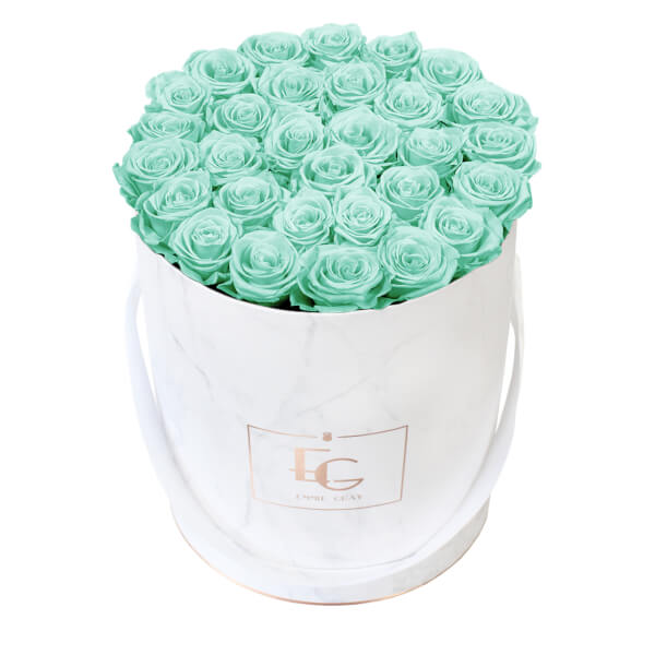 Classic Infinity Rosebox | Minty Green | L