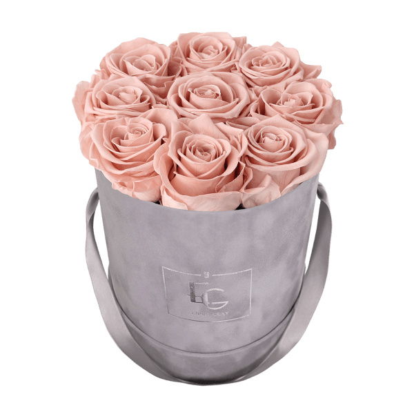 Classic Infinity Rosebox | Antique Pink | S