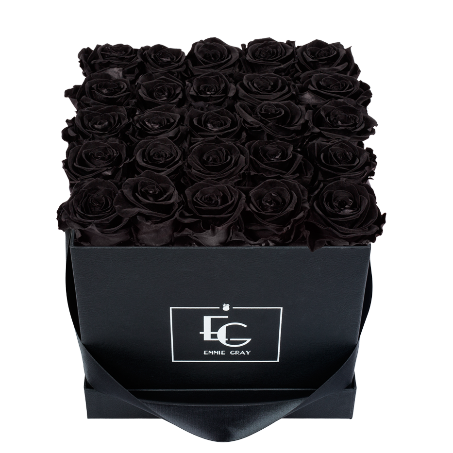 CLASSIC INFINITY ROSEBOX | BLACK BEAUTY | M