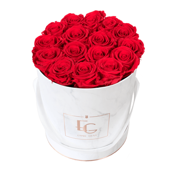 Classic Infinity Rosebox | Vibrant Red | M