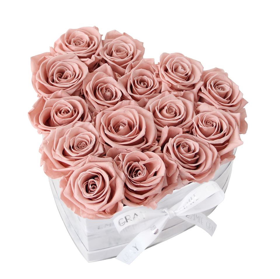 Classic Infinity Rosebox | Antique Pink | M