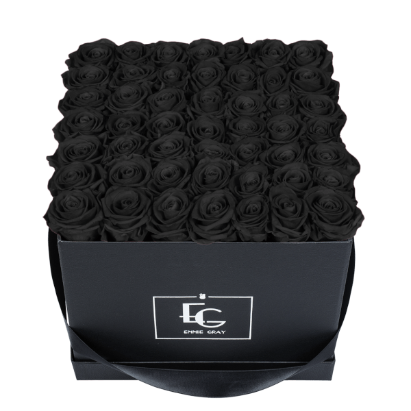 CLASSIC INFINITY ROSEBOX | BLACK BEAUTY | L