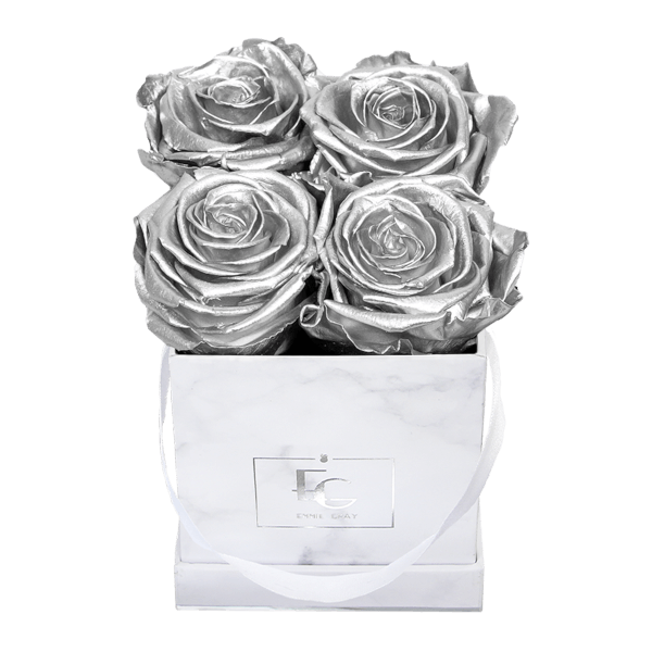 Classic Infinity Rosebox | Silver | XS