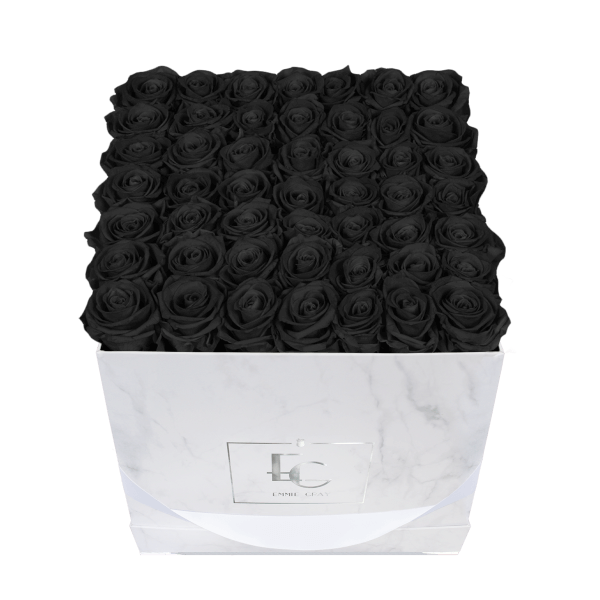 Classic Infinity Rosebox | Black Beauty | L