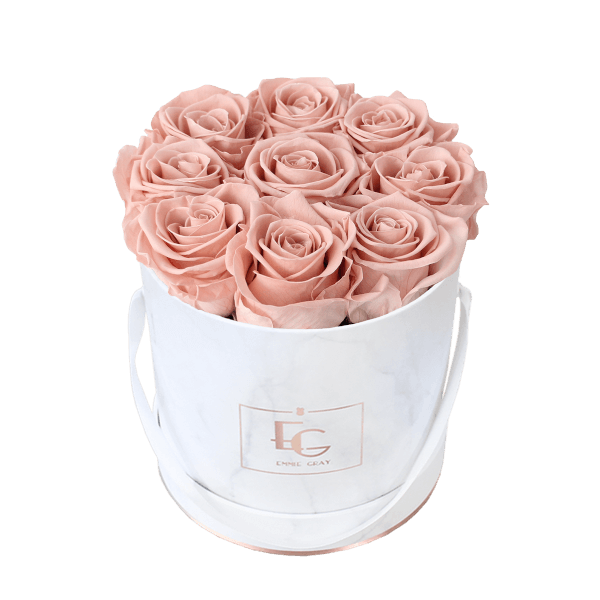 Classic Infinity Rosebox | Antique Pink | S