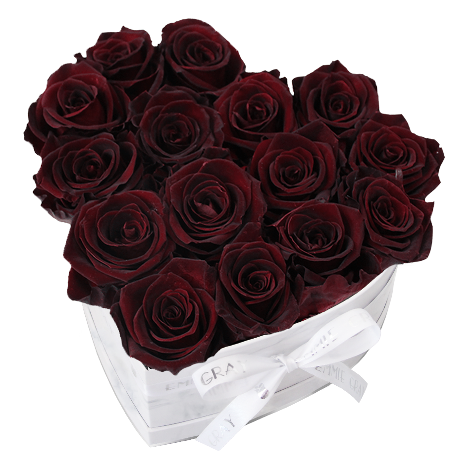 Classic Infinity Rosebox | Burgundy | M