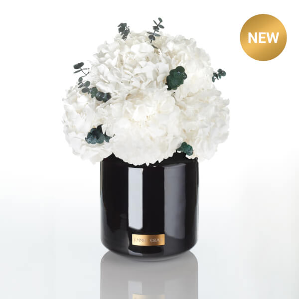 Premium Metallic Signature Hydrangea Infinity | Pure White | L