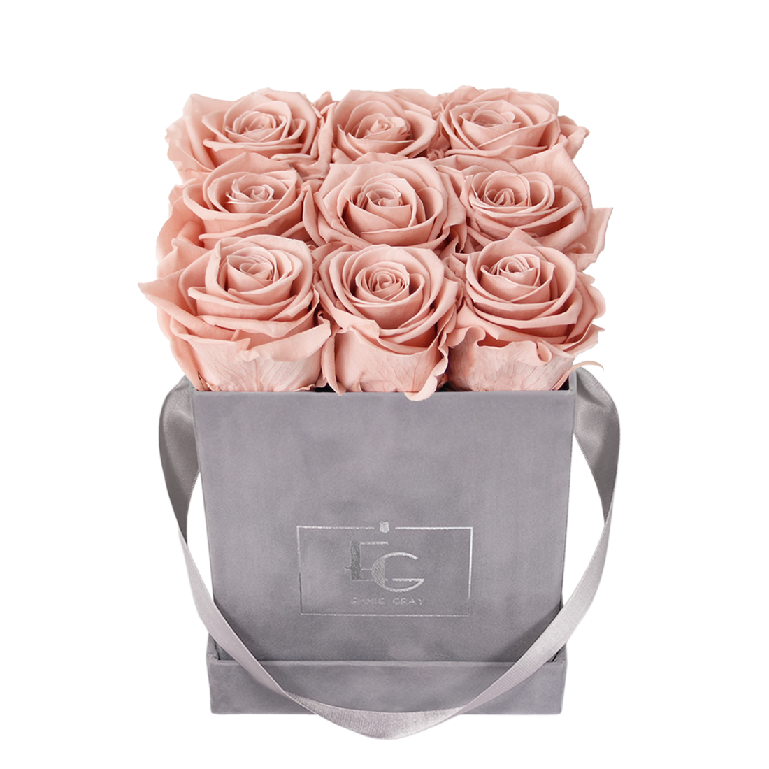 Classic Infinity Rosebox | Antique Pink | S
