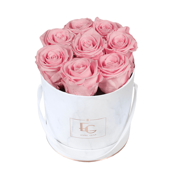 Classic Infinity Rosebox | Bridal Pink | S