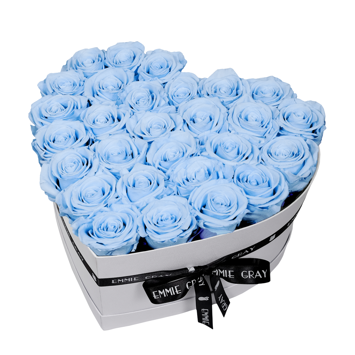 CLASSIC INFINITY ROSEBOX | BABY BLUE | L