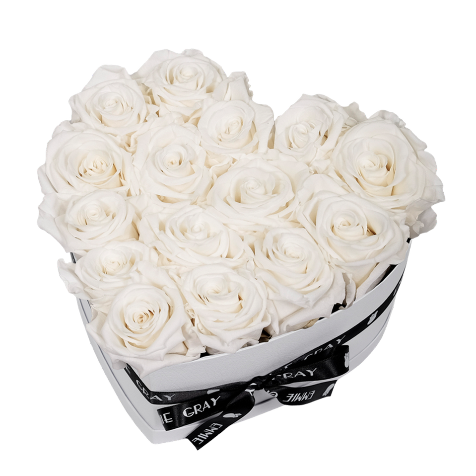 CLASSIC INFINITY ROSEBOX | PURE WHITE | M