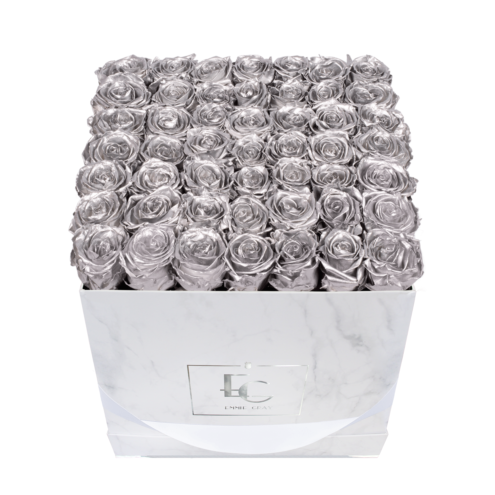 Classic Infinity Rosebox | Silver | L