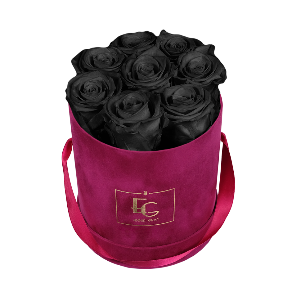 CLASSIC INFINITY ROSEBOX | BLACK BEAUTY | S