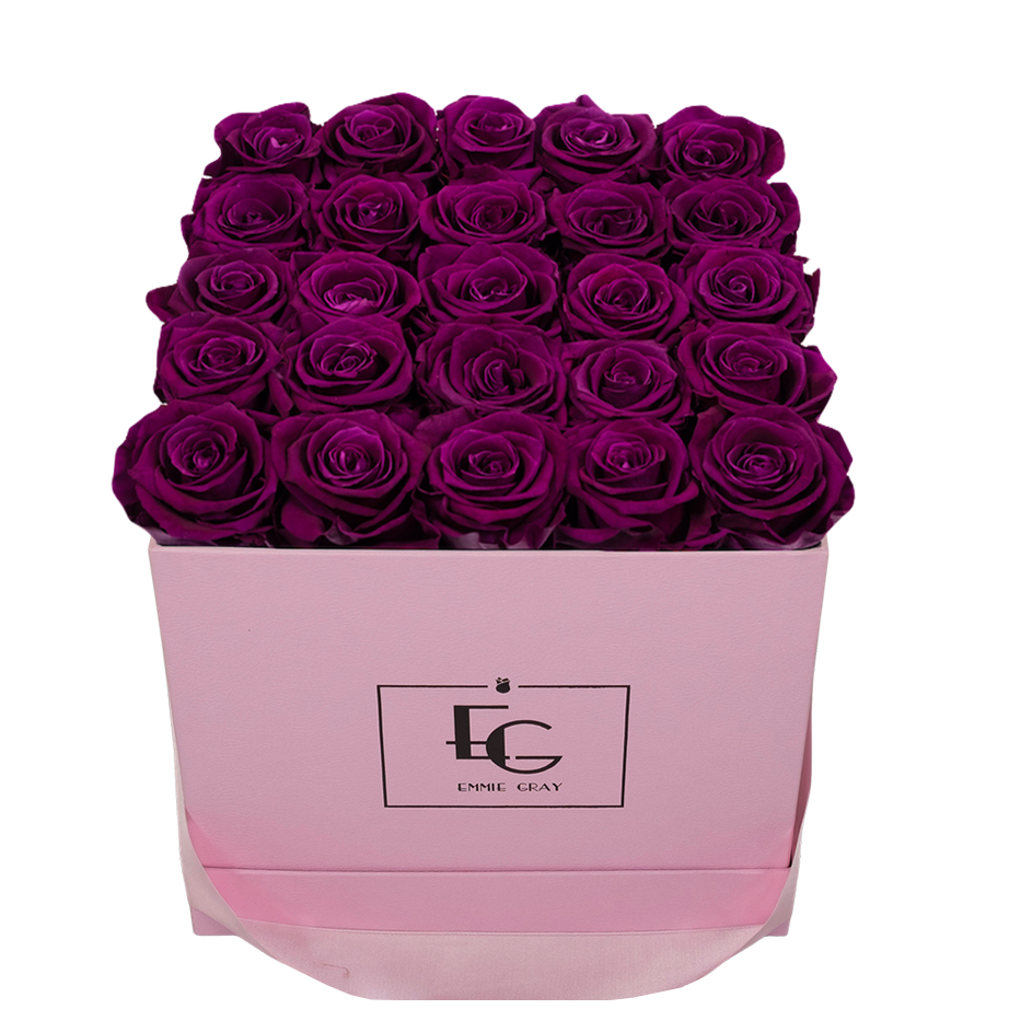 CLASSIC INFINITY ROSEBOX | VELVET PLUM | M