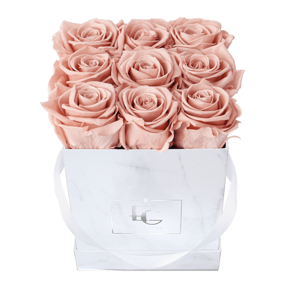 Classic Infinity Rosebox | Antique Pink | S