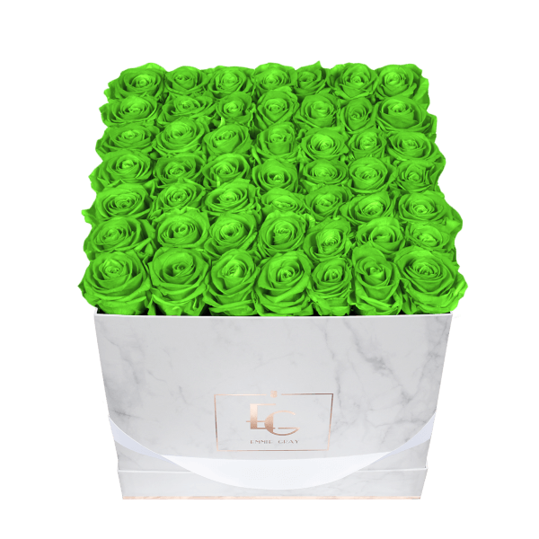 Classic Infinity Rosebox | Green Glow | L