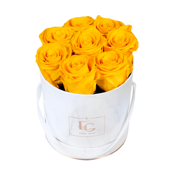 Classic Infinity Rosebox | Sunny Yellow | S