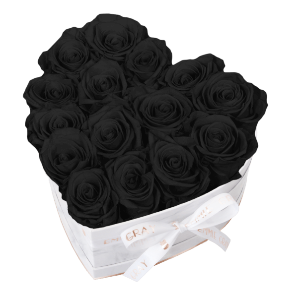 Classic Infinity Rosebox | Black Beauty | M