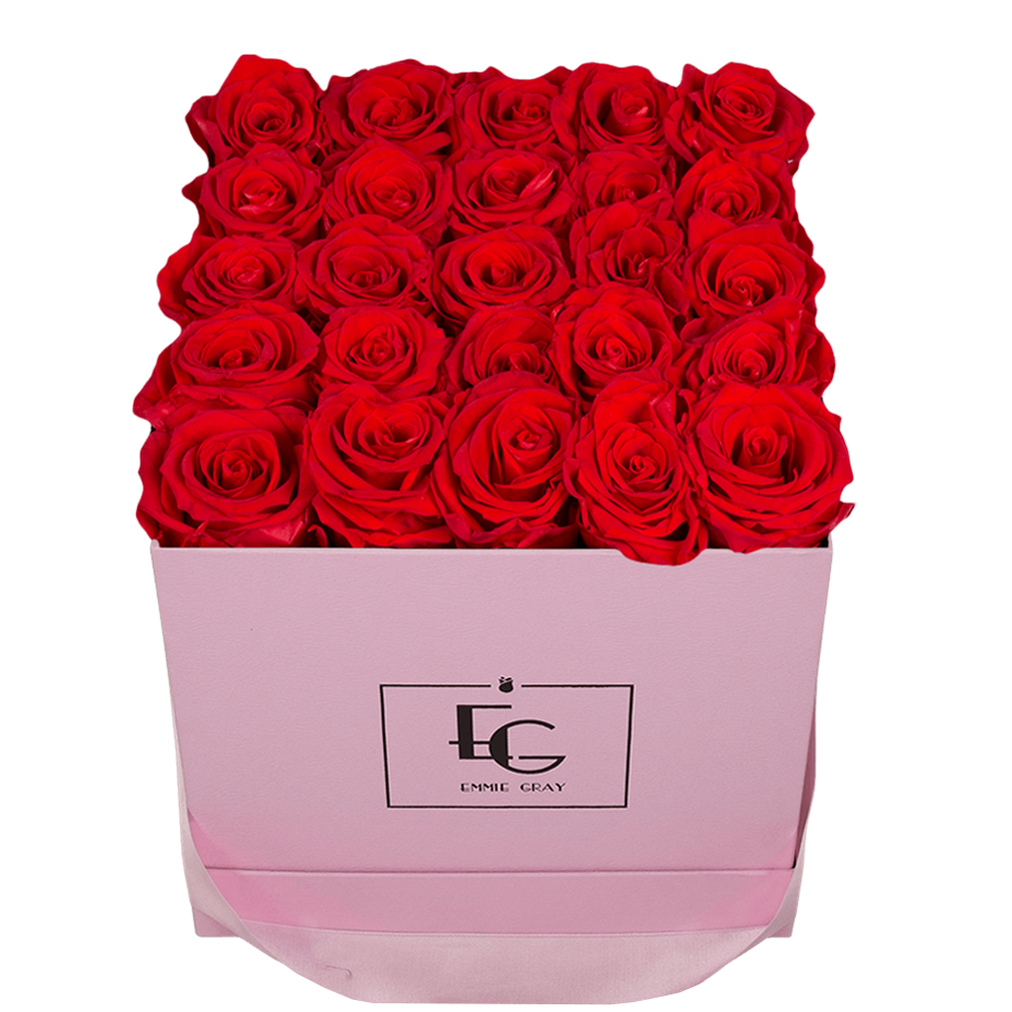 CLASSIC INFINITY ROSEBOX | VIBRANT RED | M